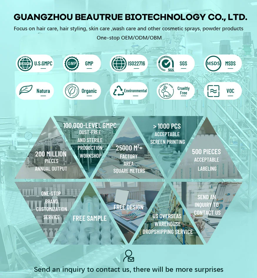 Custom Aluminium Iron Can Aerosol Hairspray Printing & Labeling Strong Hold Spray For Hair Extra Styling Fast Dry Holding Spray