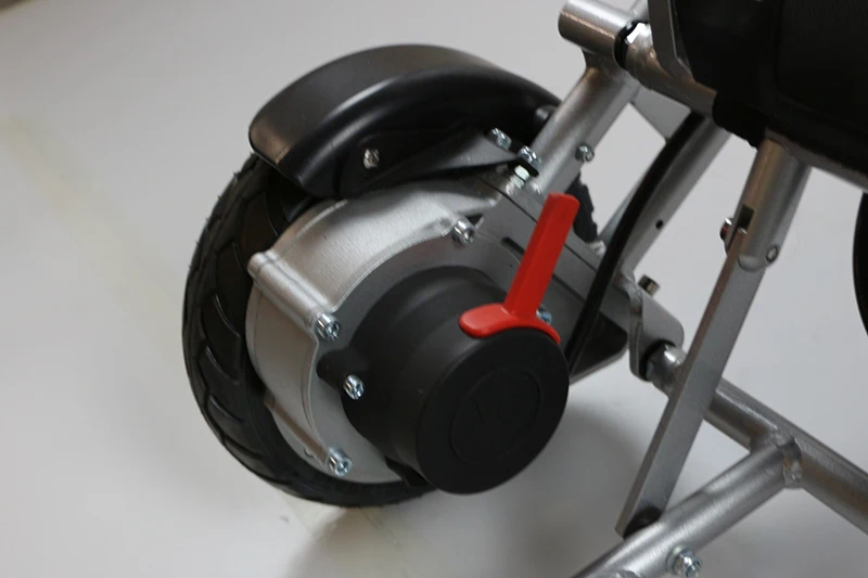 500W Strong Motor Remote Control Folding Aluminium Alloy Lithium Battery Electric Wheelchair