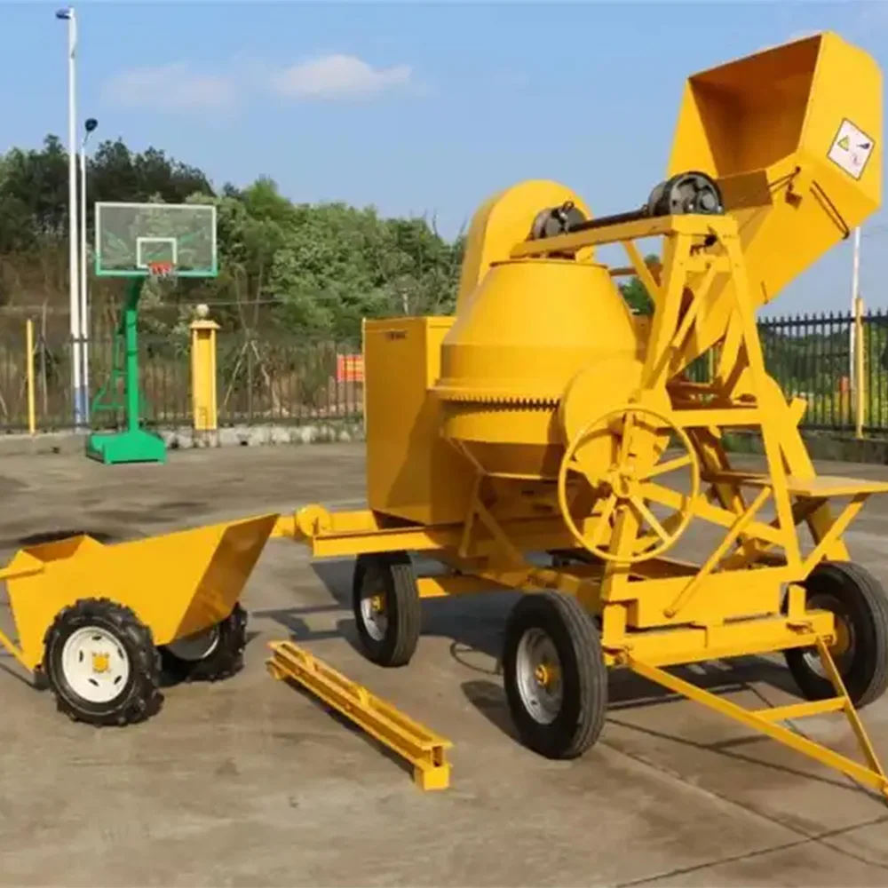 Free shipping Factory price concrete mixer machine self loading concrete mixer