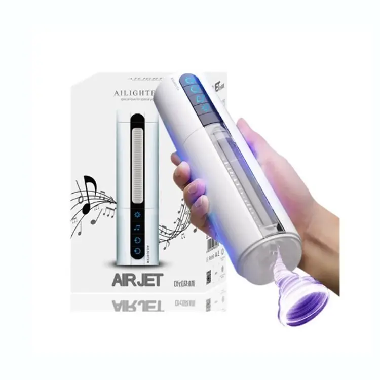 Sex Toy For Electric Masturbator Tool Cup Hand Free Men Masturbation For Men With Vibrate