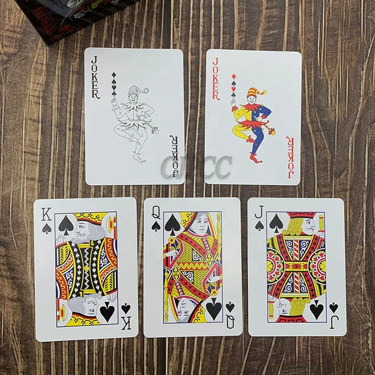 310gsm Germany Core Paper Poker Cards Jumbo Playing Cards Custom Logo Print