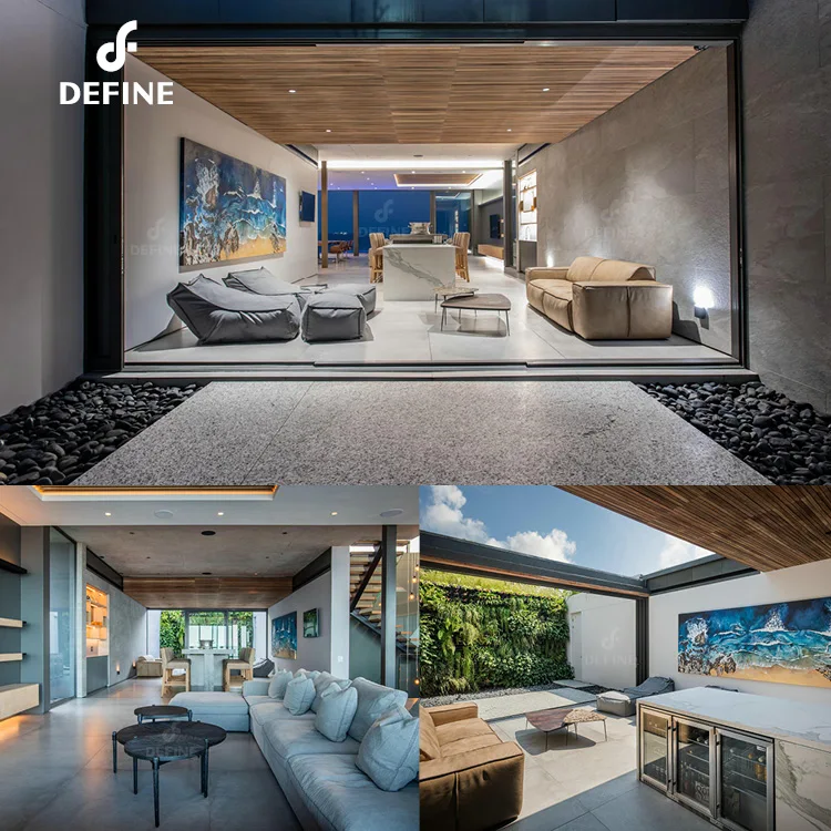 Custom Design One-stop Solution Home Luxury Whole Villa Furniture Hign-End Modern Living Room Furniture Full Set