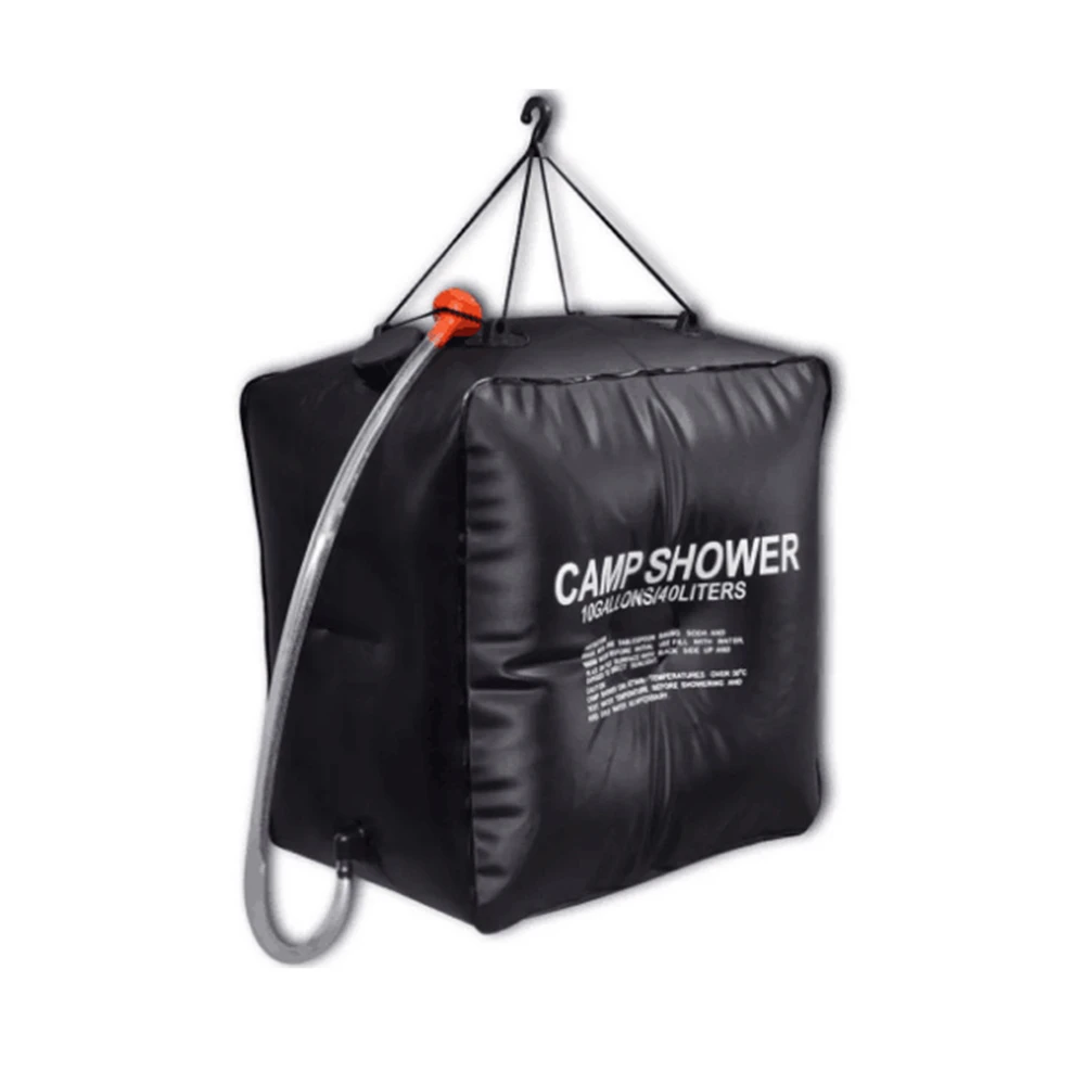 For Sale Water Proof Camp Heating Showers With Heater Portable Hanging Camping Shower Bag