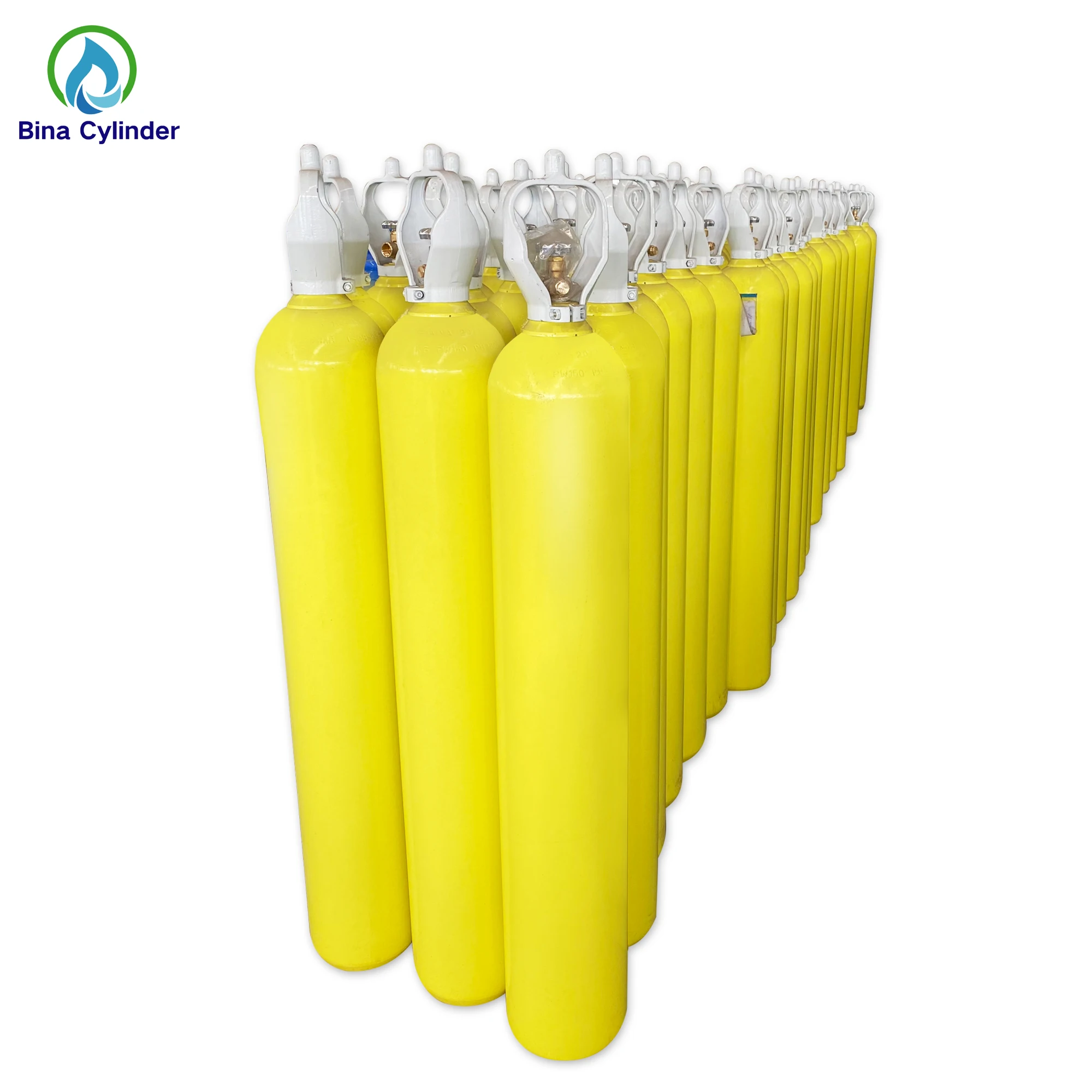 
Fast Delivery 50L 230bar 5.8mm ISO Tped High Pressure Vessel Seamless Steel Medical Hospital Oxygen Cylinder 