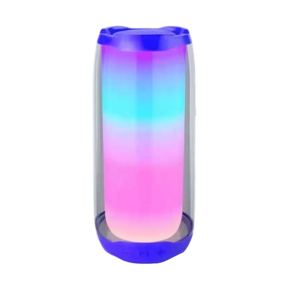Waterproof Portable Wireless Speaker  Full Screen Color Atmosphere Lamp Wireless Outdoor Speaker