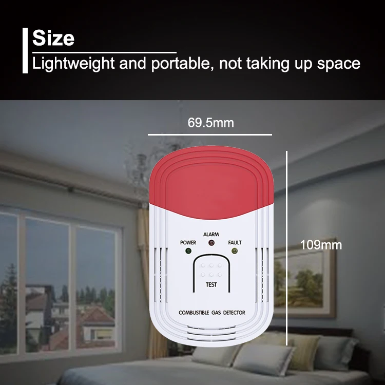 13 years factory CE home gas leakage detection devices