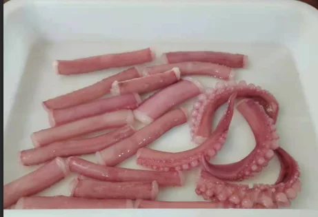Frozen Squid Tips Cut From Sexual Organ/ Long Sexual Tentacle