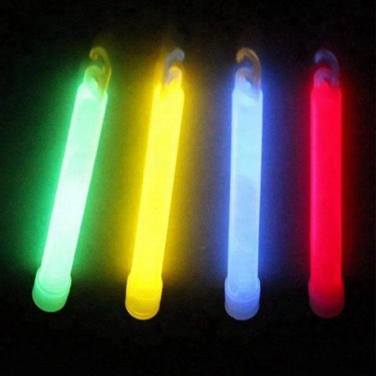 6 Inch Glow Stick for Halloween Customized Brand logo Glow Stick