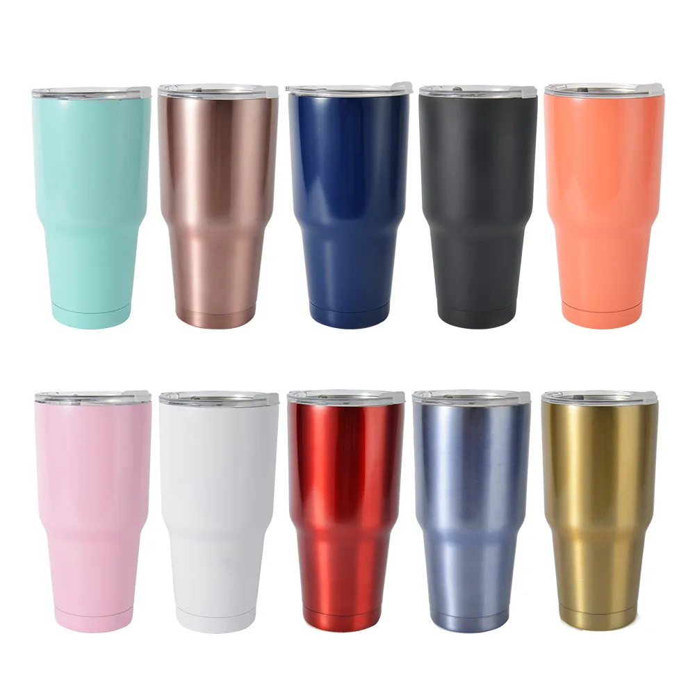 Tumbler Stainless Steel Double Insulated Tumbler 10oz 12oz 14oz 16oz 20oz 30oz Coffee Tumbler Mug