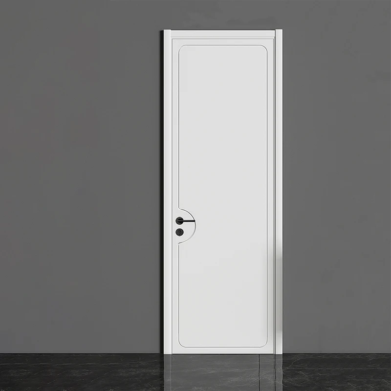 White solid teak wood modern bedroom door interior doors for houses interior sale philippines