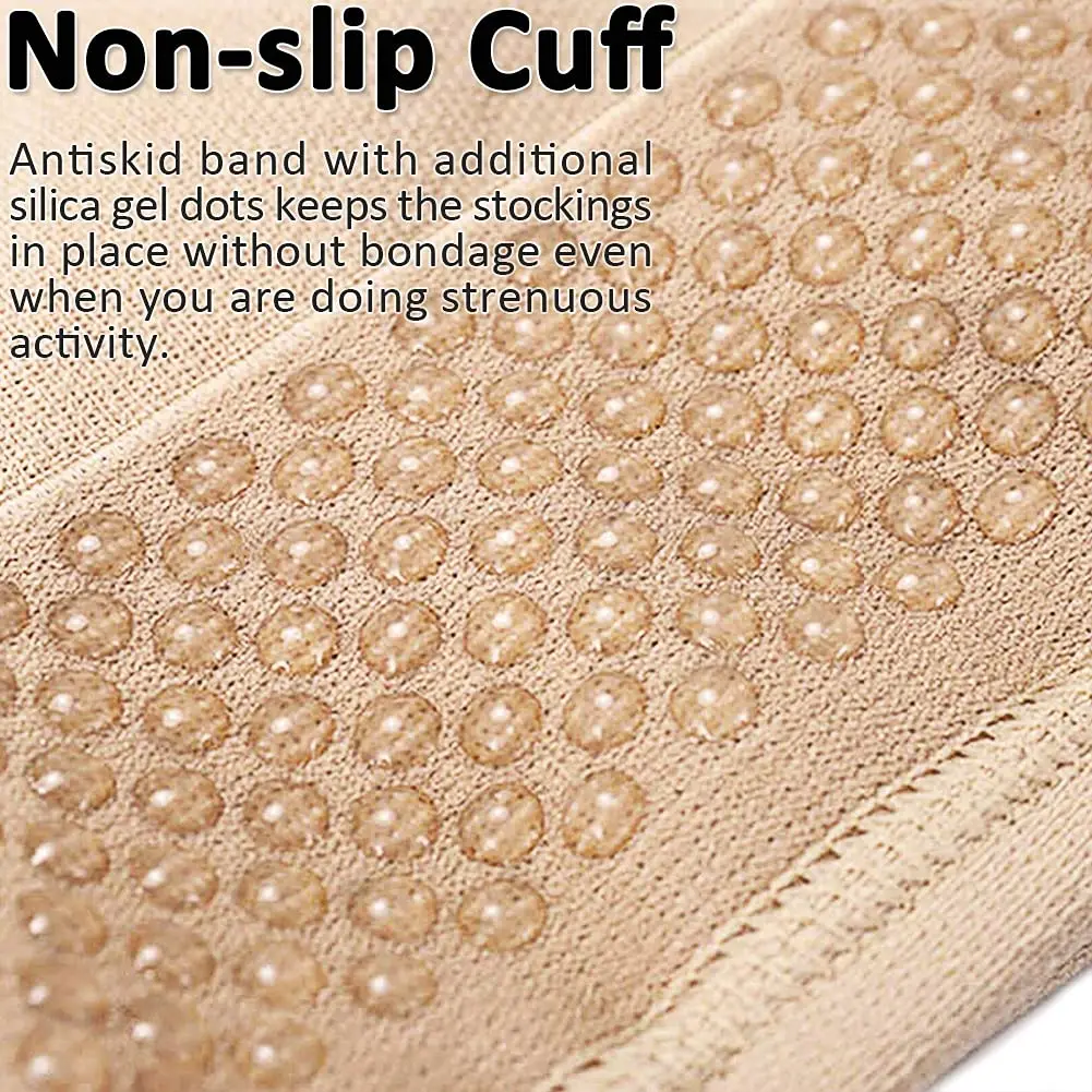 Custom Service Anti-Slip Nurse Stocking Healthy 20-30 Mmhg Workout Post Surgery Compression Socks Medical