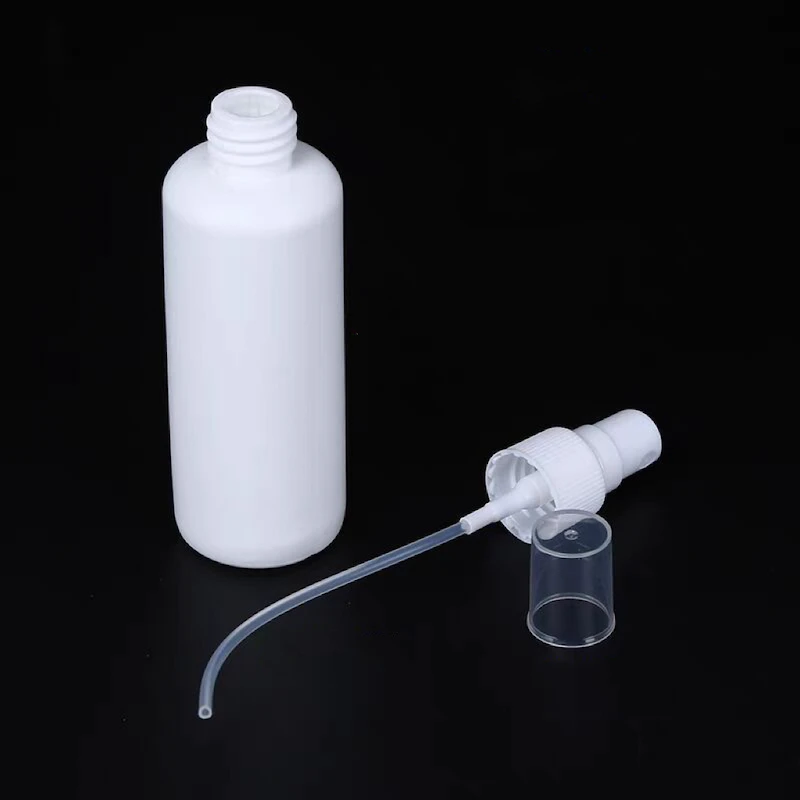 150ml 300ml 500ml China Wholesale Custom White Empty Small Mouse Press Spray PET Plastic Bottle