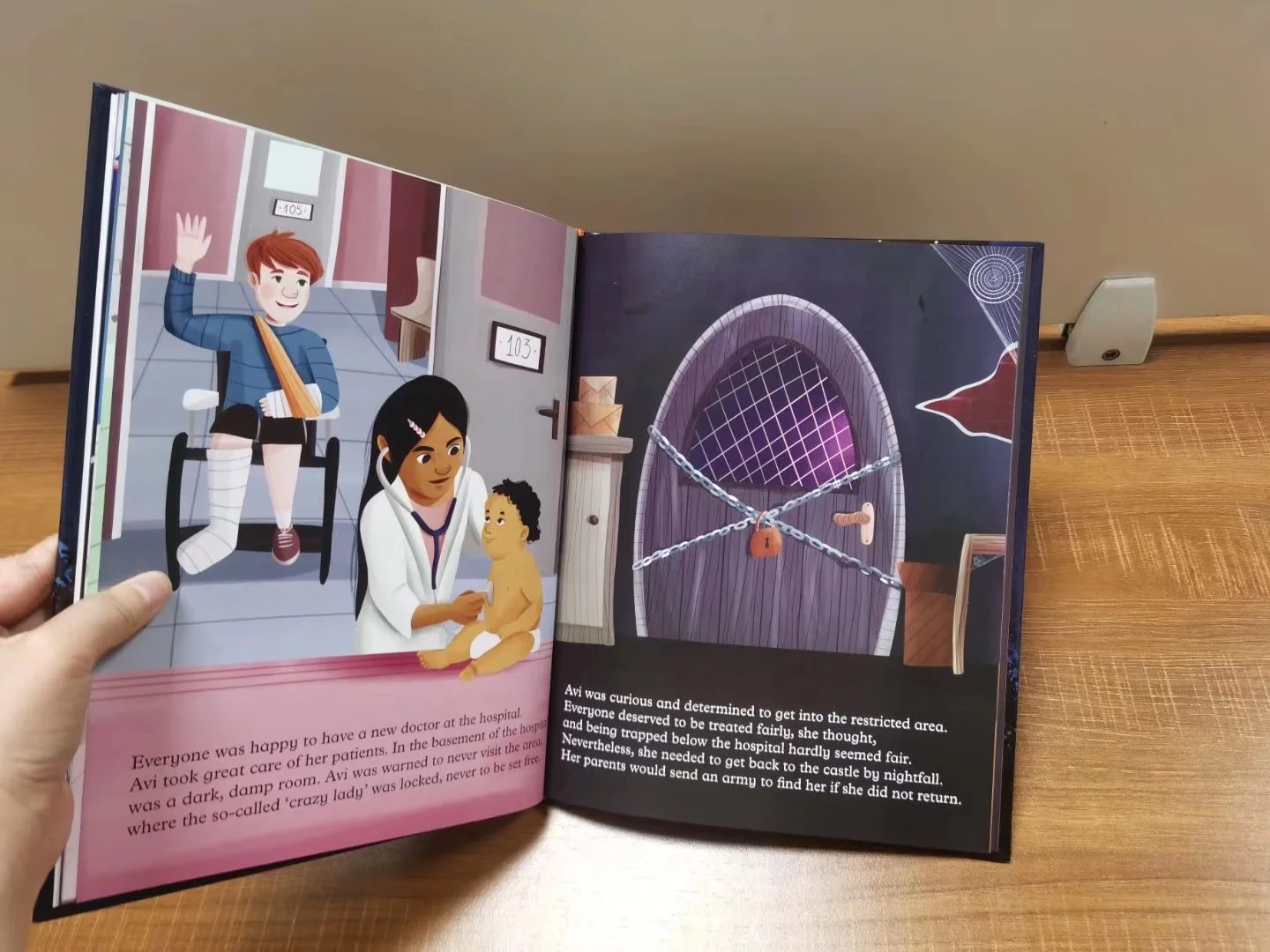 Custom author self published  educational books hardcover Picture children board book for kids