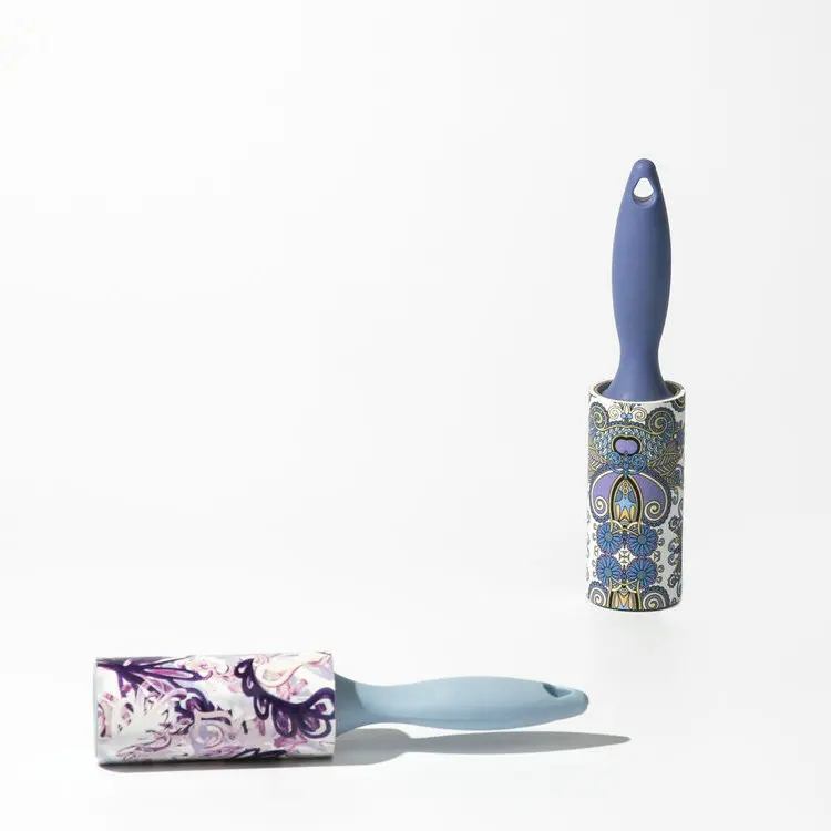 High tackiness household sticky cleaning tear paper refill set efficient lint roller