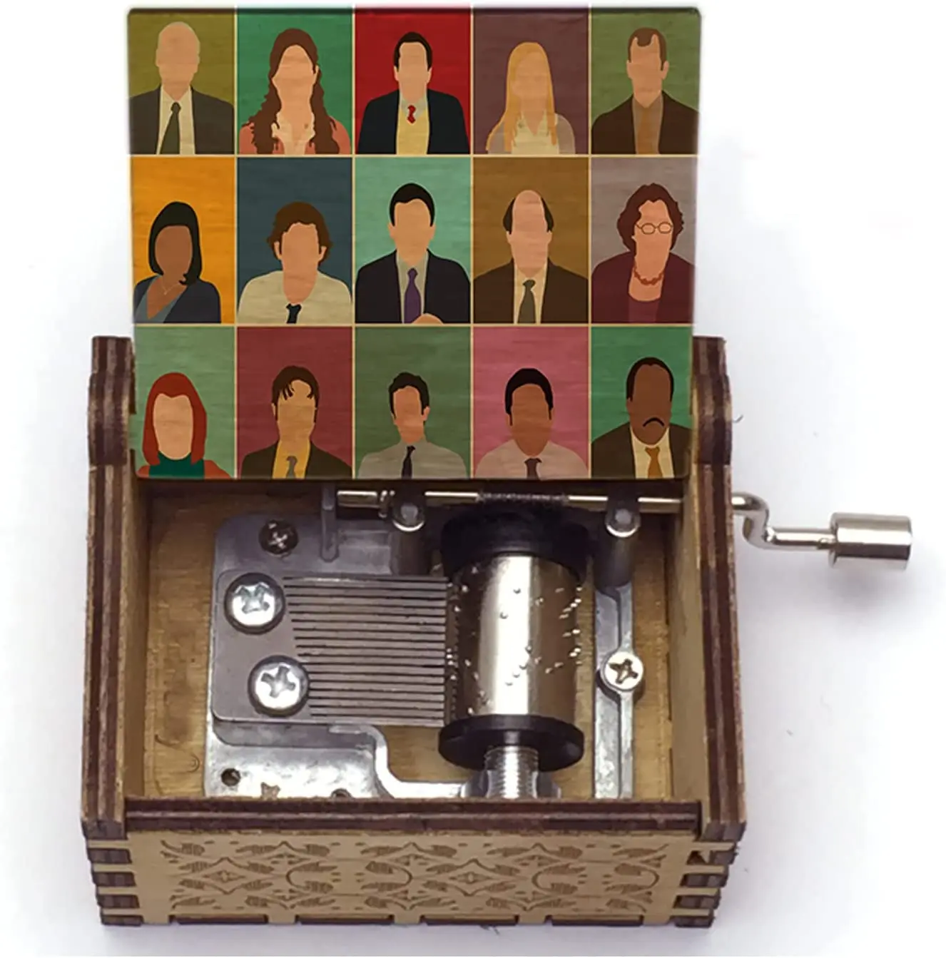 Wholesale Doraemon Wooden Music Box For Christmas Gift