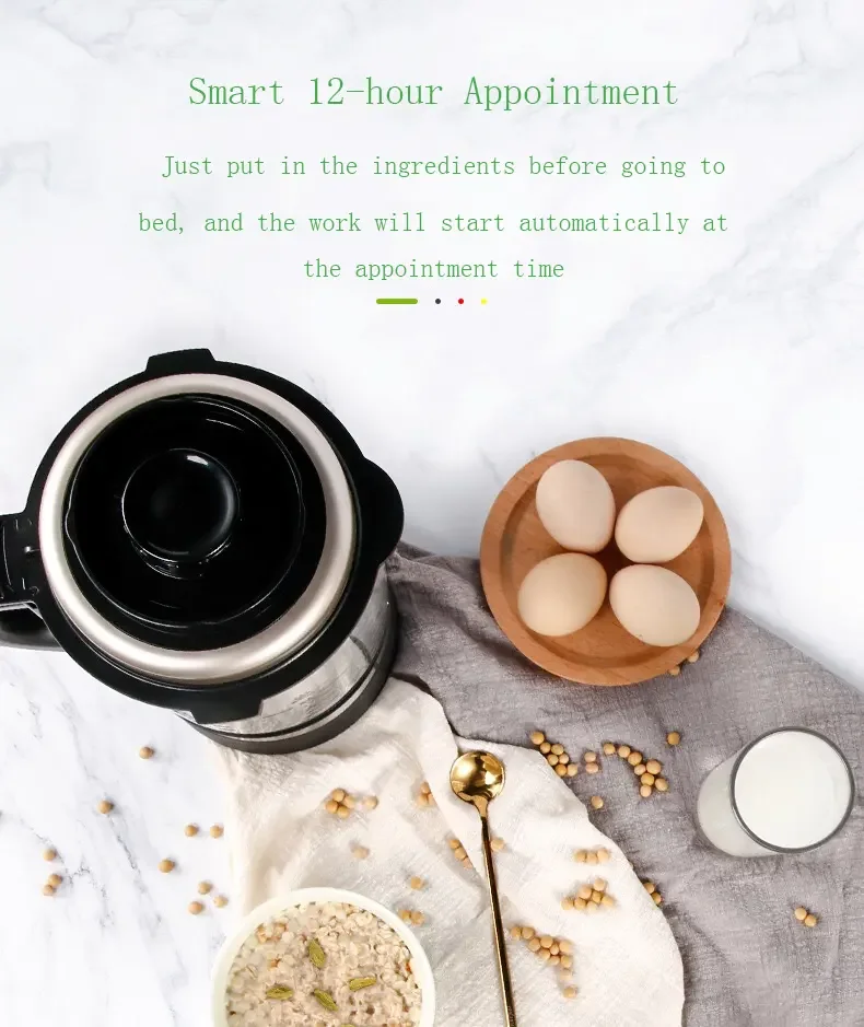 Wholesale Kitchen Appliances Electric Smoothie Fruit Mixer High Speed Juicer  Commercial Heating Food Blender