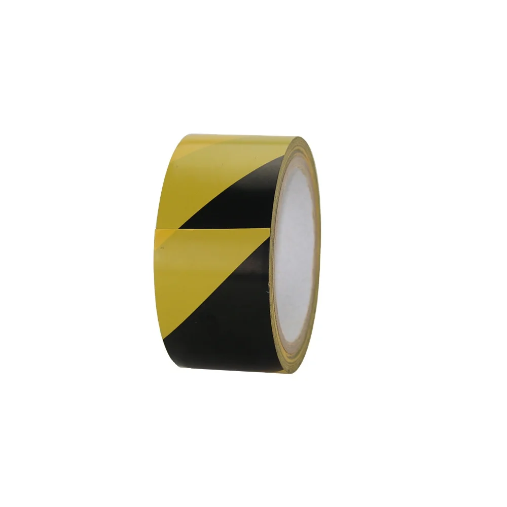 
pvc warning tape with strong adhesion for floor marking 