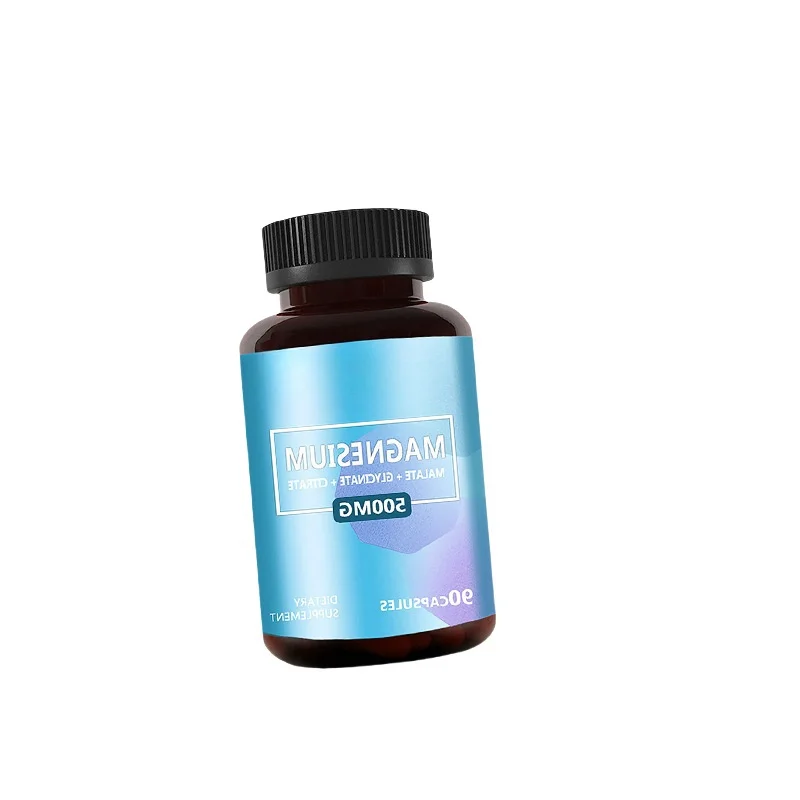 Satisfaction guarantee OEM Customized Private Label Complex Magnesium Triple Nagnesium Capsules