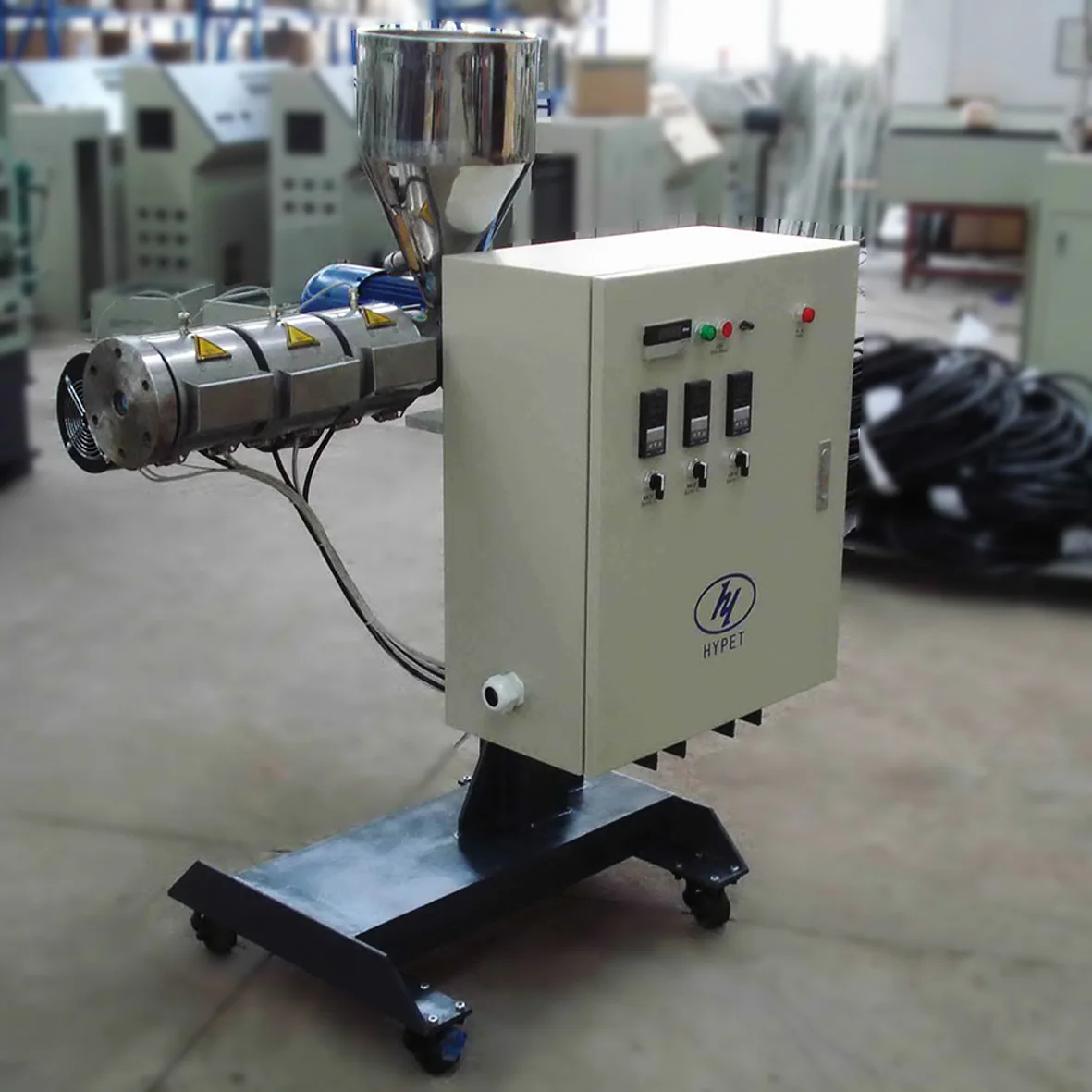 30mm Single Screw High Speed Line Plastic Extruder for color line surface skin layer co-extrusion Extrusion Machine For Sale
