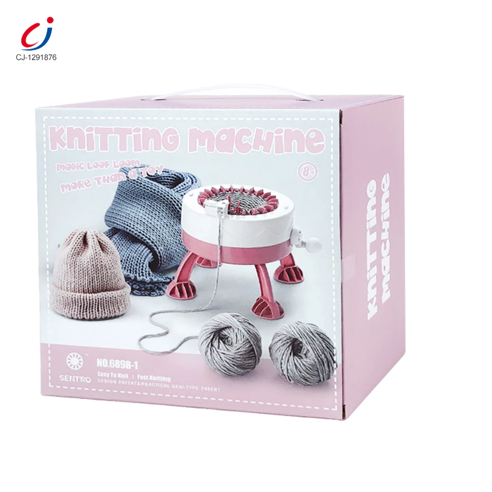 Chengji Diy Make Toys Handmade Children Educational Toys Creative Star Cylinder Wool Knitting Machines Toy