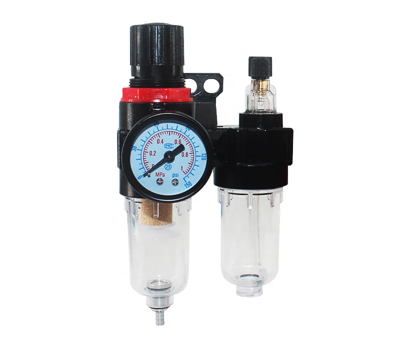 Air compressor oil-water separator filter AFC/AFR/AR2000 air source processor pressure reducing and regulating valve