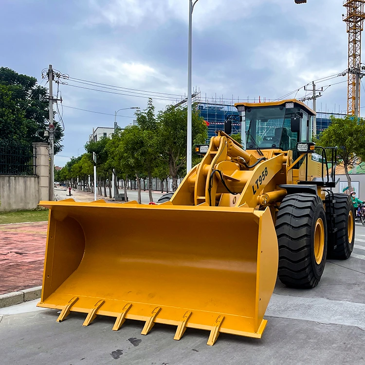 LTMG High Powerful 5 ton wheel Loader Factory Price Imported Engine Wheel Loader For Promotion