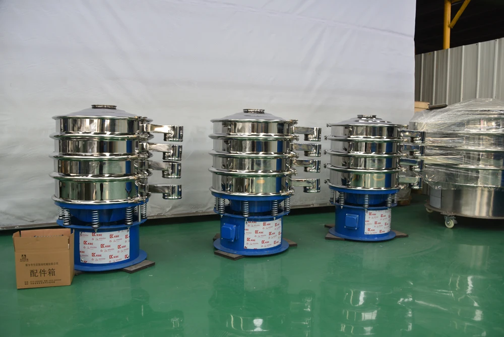 600mm 304 Stainless Steel Vibrating Screen Circular vibrating Sieve For Powder Soybean Milk plant Powder