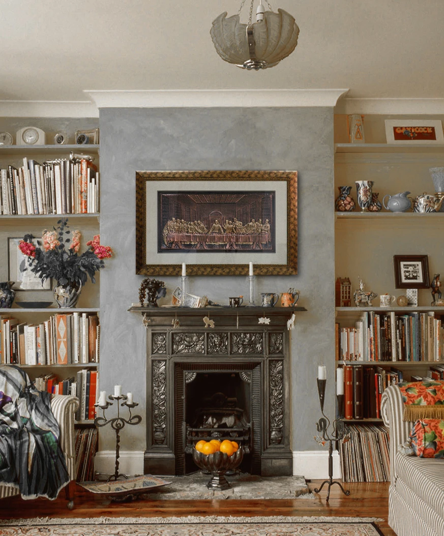 Новое поступление, домашние декоративные настенные искусства, 3D рамки, верный ужин, религиозные модели