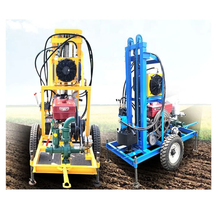 New Boring Rig Deep Well Boring 400 m Drill Rigs Borehole Drilling Machine for Geological Exploration Water Well in kenya