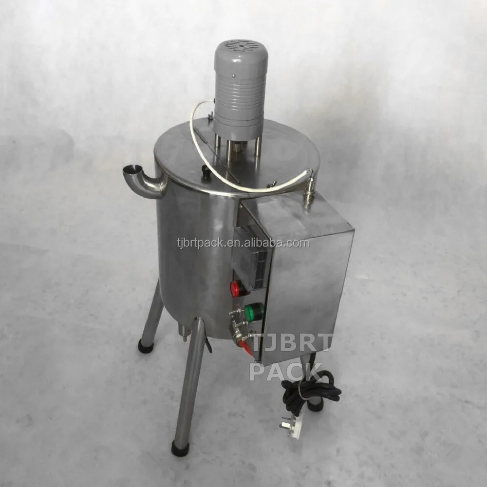 30L Semi Automatic heating stirring liquid cream balm filling machine lipstick filling machine