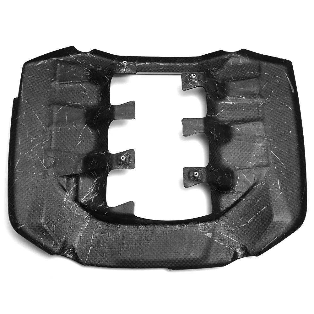 Jogon For Ford Mustang S650 GT Dark Horse V8 2024+ 5.0L Engine Plenum Cover Replacement Dry Carbon Fiber Exterior Accessories