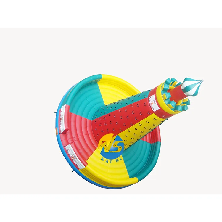 Funny Outdoor Playground Sport Game Inflatable Rock Climbing Walls For Kids