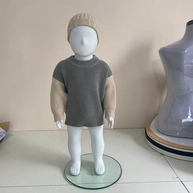 Spring winter baby knitted colorful  jumper girls sweater