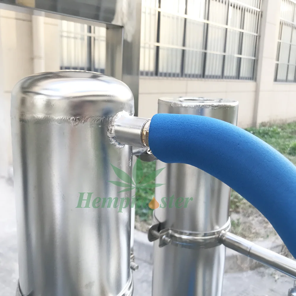 SolventX herb essential oil short path distillation equipment for herb extraction application