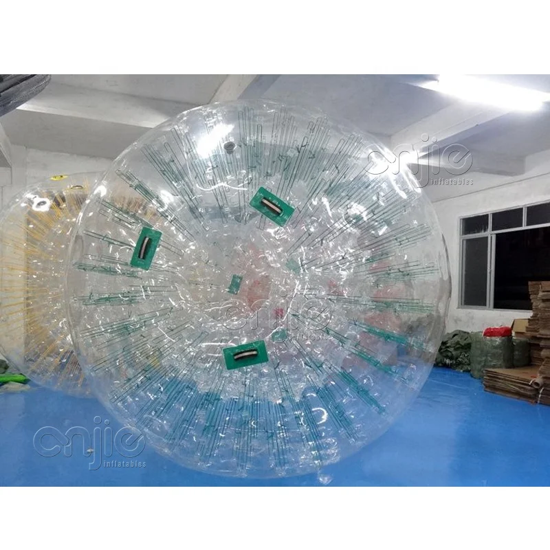 Factory sales park square grass fluorescent Zorb ball bumper ball suitable for group games