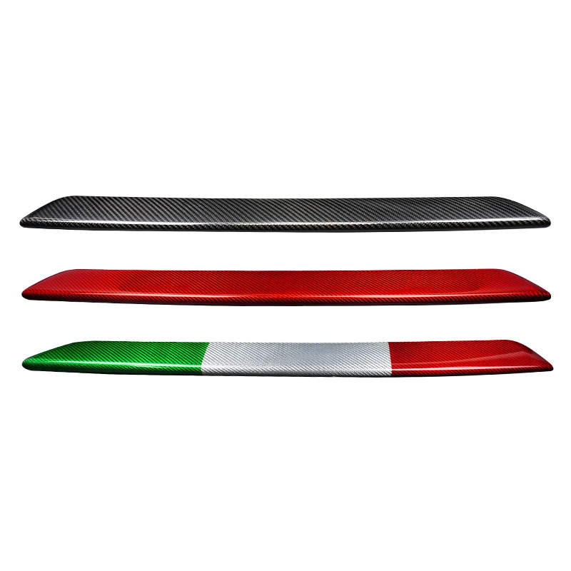 Shasha Carbon fiber innovation design Front Bumper Lower Lip Trim Strip For Fiat 500 (2008+) interior trim