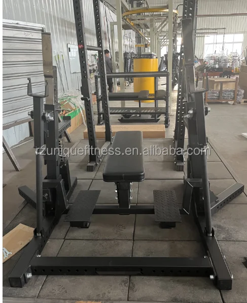 wholesale home training fitness Adjustable Weight Bench with Squat 3x3  power Rack