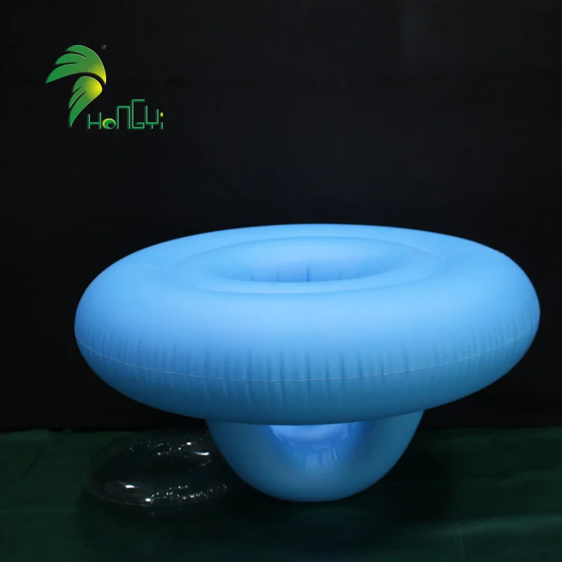 Customized inflatable blue swimming suit swimming ring inflatable swimming trunks