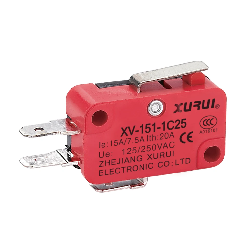 short metal straight lever micro switch with UL TUV certificate