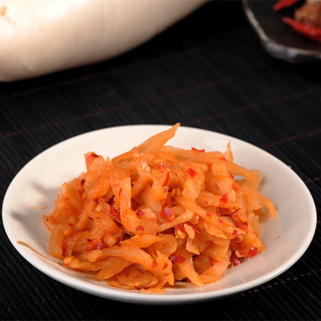 Szechuan Pickled Mustard Radish Dried Pickles for moodle or porridge