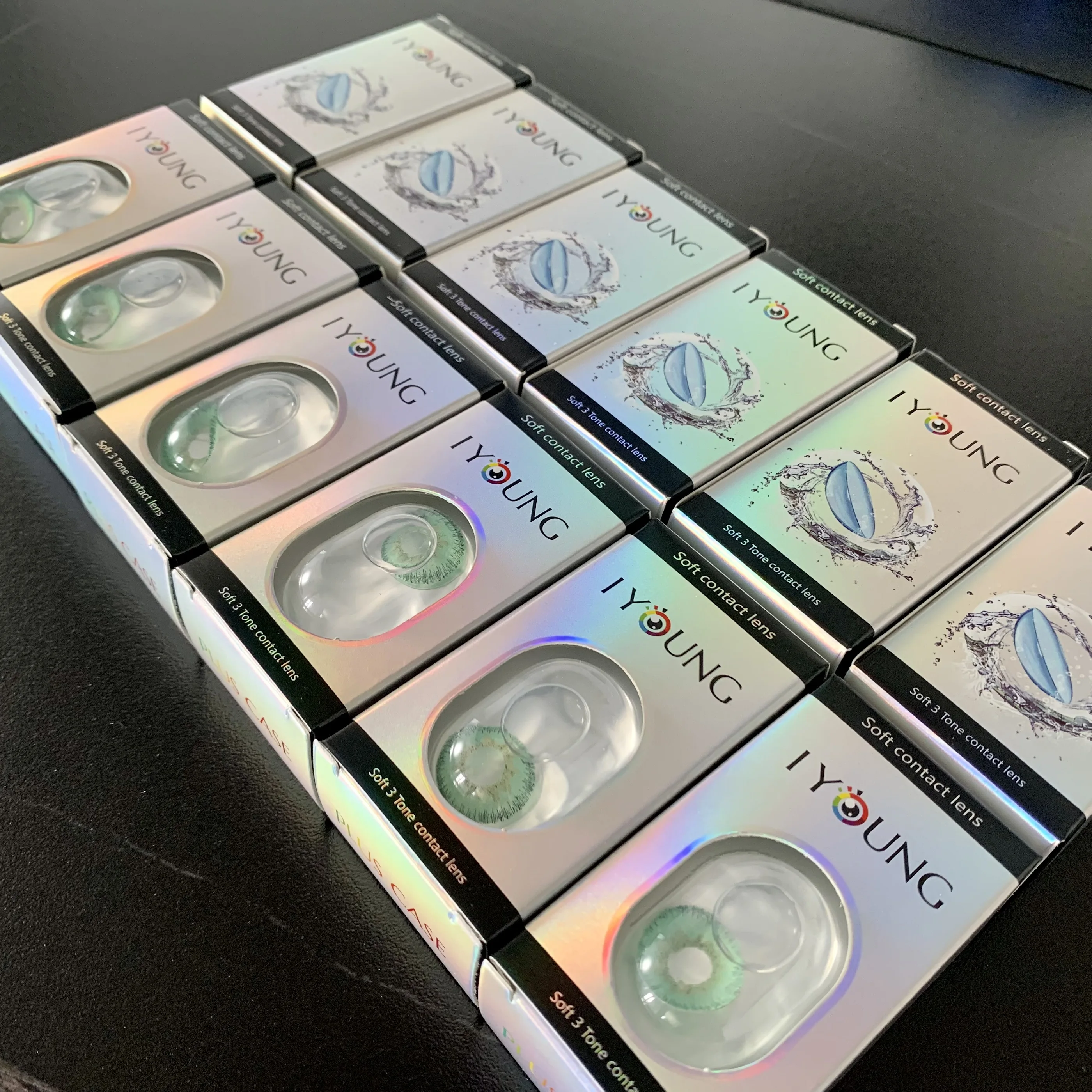 New style I Young fast delivery 18 color fresh classic model color America sales good lens 3 tone lens