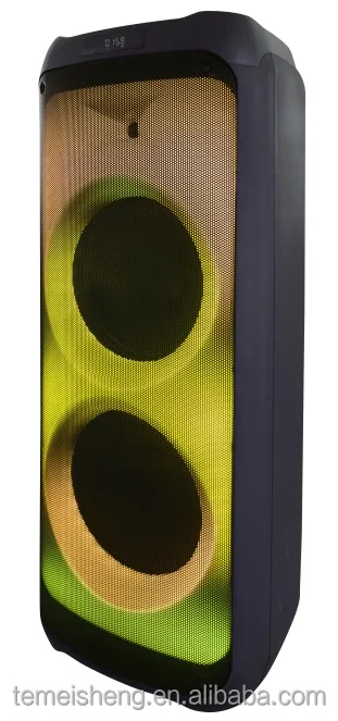 2022 OEM Factory Original partybox 1000 double 6.5 inch wireless Blue-tooth Portable karaoke speaker with dynamic light show