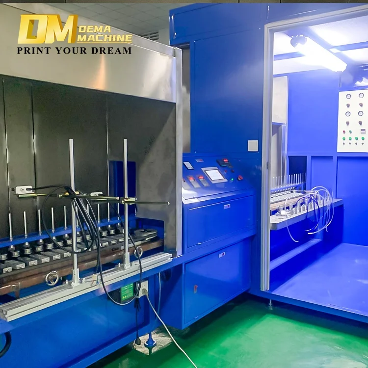 DM Factory Direct plasma spray coating machine automatic spray painting paint machine for golf ball