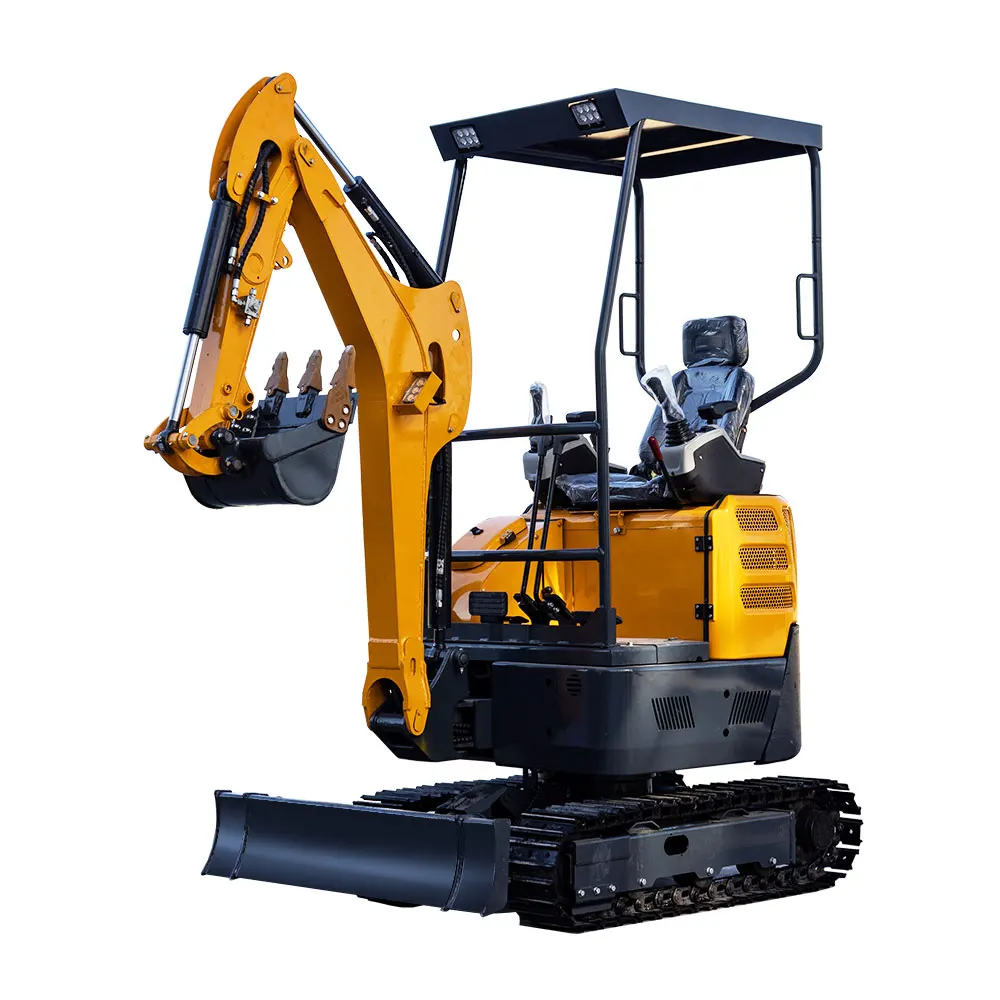 Free Shipping Ce Farm Cabin 360 degree Multifunction 2.5Ton 3Ton 3.5Ton Mini Digger Small Bagger Excavator