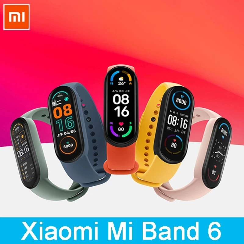 
original smartwatch fitness mi band 6 