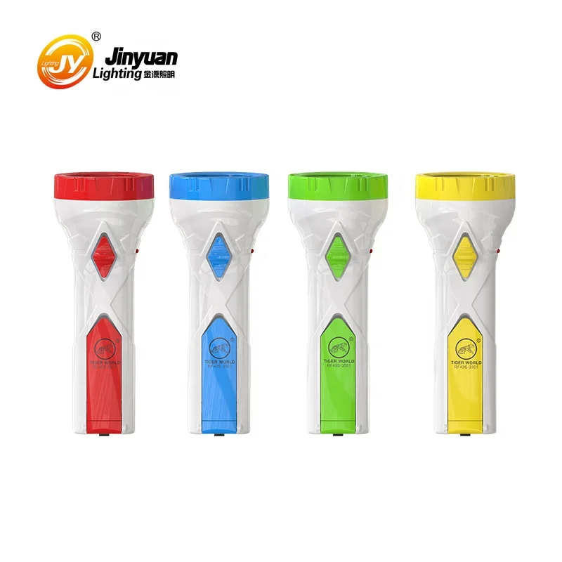 Wholesale Tiger World rechargeable hand held led torch light powerful flashlight with side lamp