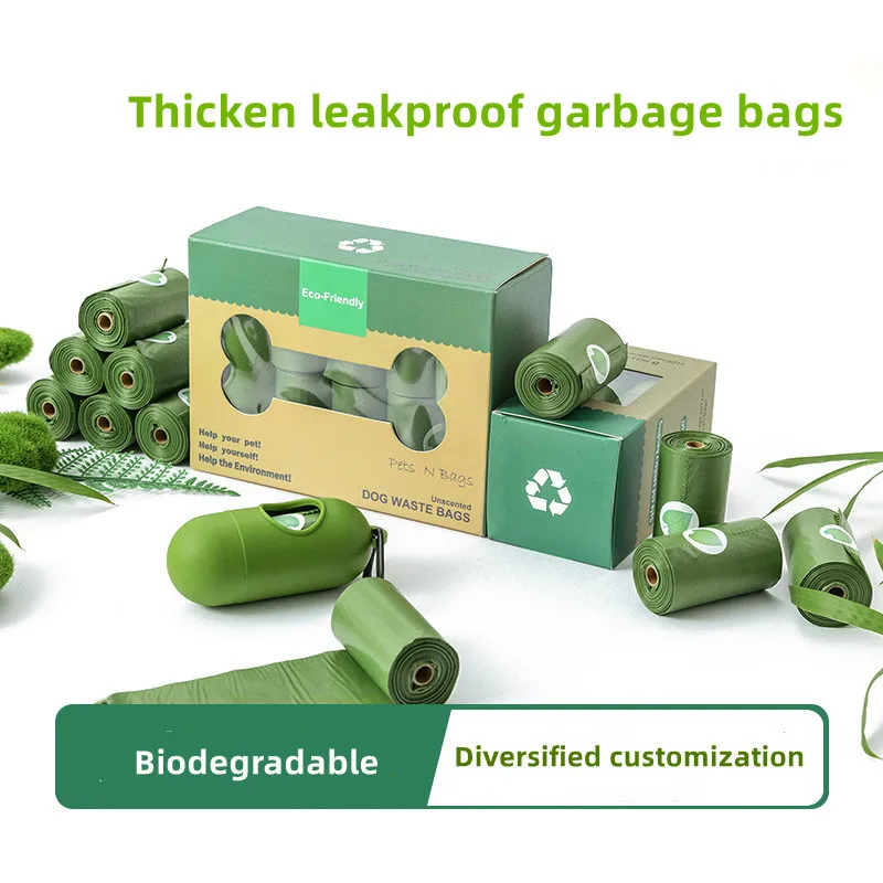 Thickening durable environmental protection Eco-friendly Bone dog poop bag poop bags biodegradable dog poop bag dispenser