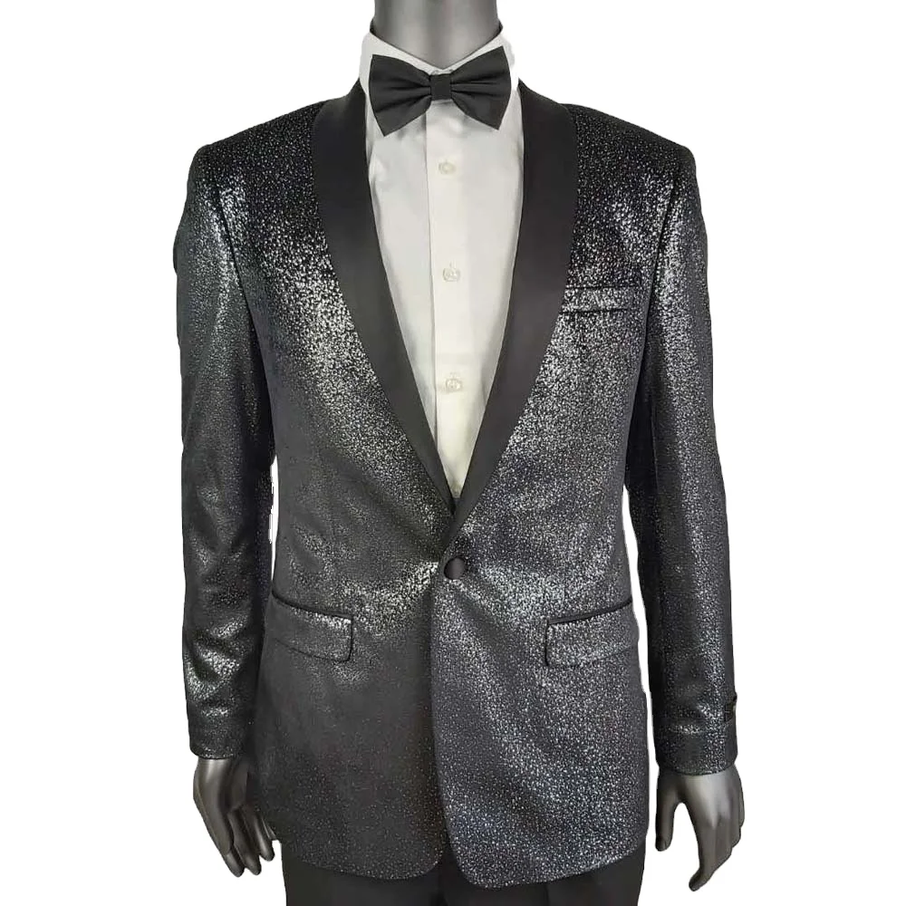 
party wear blazer set for man stage costume fashion new style slim men blazer shawl lapel blazer 