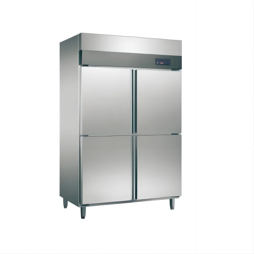 Indoor Durable Professional Upright Chiller Kitchen Freezers Commercial Refrigerator