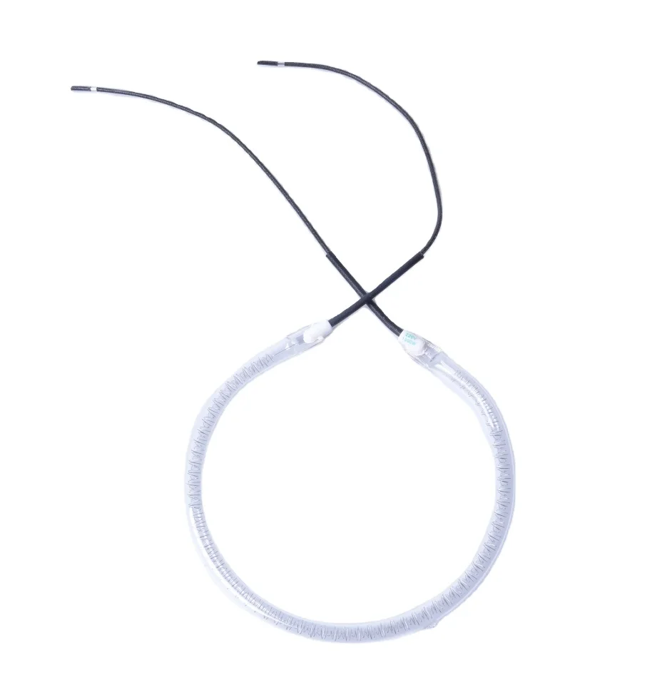 Новый дизайн круглая галогенная 220 В 1200-1400 Вт инфракрасная нагревательная лампа для духовки нагревательный элемент